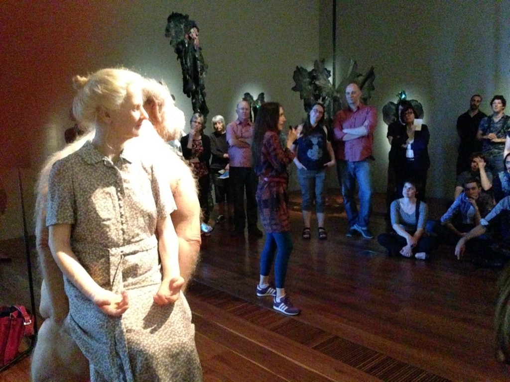 Patricia Puccinni speaking about her work The Carrier, 2012 at Melbourne Now, 2014